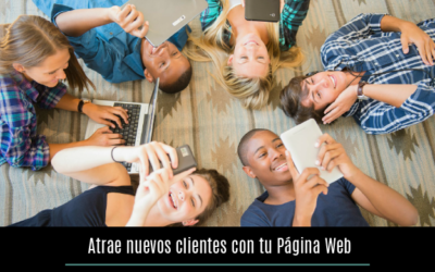 Atrae nuevos clientes con tu Página Web