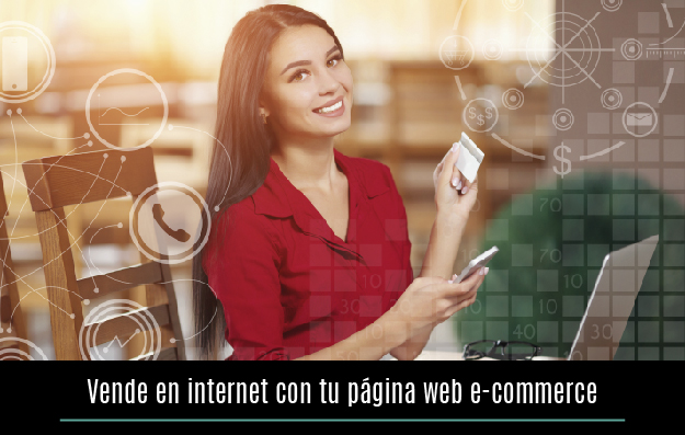 Vende en internet con tu página web e-commerce